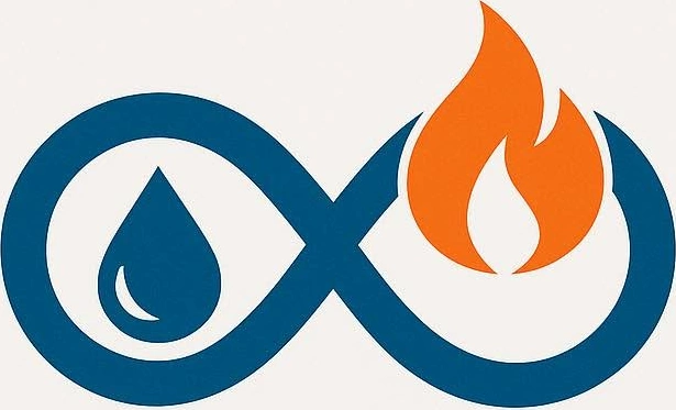 Infinite Plumbing & Heating infinity mark